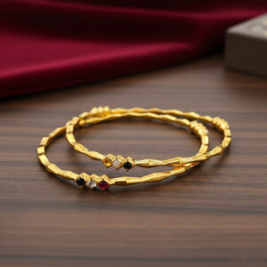 ROYAL NAVYA GOLD BANGLES - 22K JEWELLERY