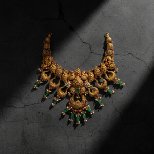 MAYURA VAIBHAV GOLD CHOKER - 22K JEWELLERY