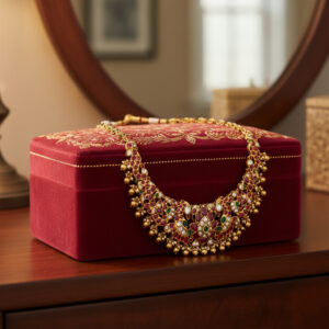 SWARNA JAAL HERITAGE CHOKER - 22K JEWELLERY