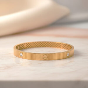 NOBLE ARC GOLD BRACELET - 18K JEWELLERY