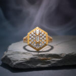 GOLDEN VERTEX RING - 22K JEWELLERY