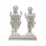 LAKSHMI-NARAYAN SILVER IDOL - 925 STERLING SILVER