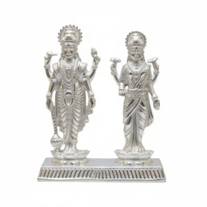 LAKSHMI-NARAYAN SILVER IDOL - 925 STERLING SILVER