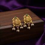 DIVINE CHARM GOLD EARRINGS - 22K JEWELLERY