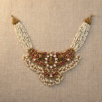 TEMPLE PEARL NECKLACE - 22K JEWELLERY