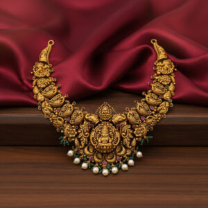 TEMPLE TREASURE GOLD NECKLACE - 22K JEWELLERY