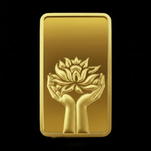 MMTC PAMP 24K (999.9) LOTUS 50GM GOLDBAR
