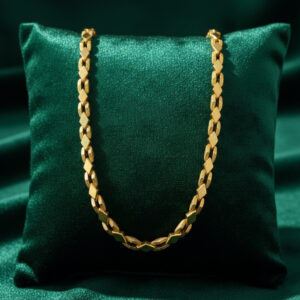 VALOR TWIST GOLD CHAIN FOR MEN- 22K JEWELLERY