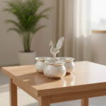 MAYUR PANCHAMRIT SILVER SET- 925 STERLING SILVER