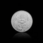 SIMHA 10gm GANESHA SILVER COIN (999)