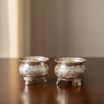 DIVINE DUO SILVER POTS - 925 STERLING SILVER