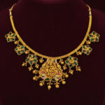 GOLDEN NAKSHI CHOKER - 22K JEWELLERY