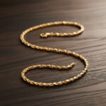 REGAL ARROWLINK ROSE GOLD CHAIN FOR MEN- 18K JEWELLERY