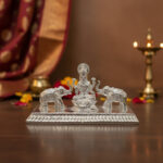 GAJALAKSHMI SILVER IDOL - 925 STERLING SILVER