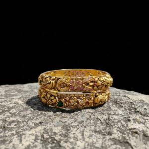MAHARANI GRACE GOLD BANGLES - 22K JEWELLERY