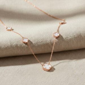 GOLDEN PETAL CHAIN- 18K JEWELLERY