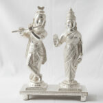 RADHA KRISHNA SILVER IDOL - 925 STERLING SILVER