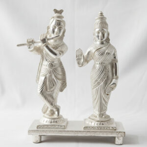 RADHA KRISHNA SILVER IDOL - 925 STERLING SILVER