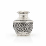 SILVER LATTICE BLOOM VESSEL - 925 STERLING SILVER