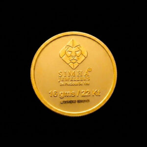 SIMHA 22K (916.7) 16GM TREE GOLD COIN
