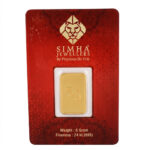 SIMHA 24K (999) 5GM GOLD COIN
