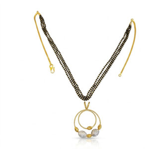 HERITAGE BLOOM GOLD MANGALSUTRA- 22K JEWELLERY