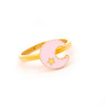 LITTLE MOON DREAM GOLD RING - 22K JEWELLERY