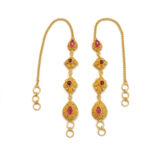 HERITAGE TEARDROP GOLD MATTAL - 22K JEWELLERY