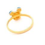 PLAYFUL MOUSE GOLD RING - 22K JEWELLERY