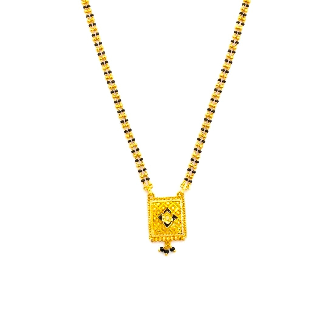 SUHANA SQUARE GOLD MANGALSUTRA- 22K JEWELLERY SUHANA SQUARE GOLD MANGALSUTRA- 22K JEWELLERY