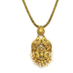 GOLDEN PEACOCK GRACE MANGALSUTRA- 22K JEWELLERY