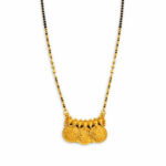 LAKSHMI COIN GOLD MANGALSUTRA- 22K JEWELLERY