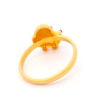 PLAYFUL PUPPY GOLD RING - 22K JEWELLERY