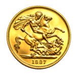 SIMHA 22K (916.7) 8GM GOLD COIN QUEEN VICTORIA