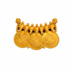 LAKSHMI COIN GOLD MANGALSUTRA- 22K JEWELLERY