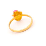 CIRCUS SMILE GOLD RING - 22K JEWELLERY
