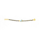 DINO CHARM GOLD BRACELET FOR BABY - 22K Jewellery
