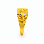 ROYAL TUSKER MEN'S GOLD RING - 22K JEWELLERY