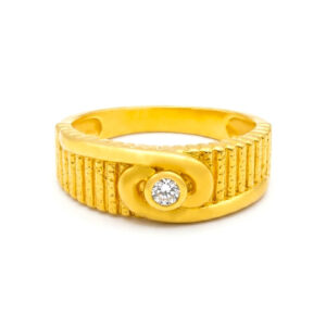SUTRA SPARK MEN'S GOLD RING - 22K JEWELLERY