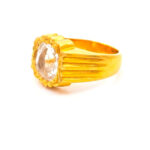 GRAND CREST MEN'S GOLD RING - 22K JEWELLERY