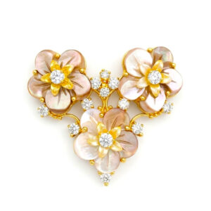 FLORAL TRINITY GOLD MANGALSUTRA- 22K JEWELLERY