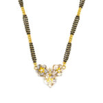 FLORAL TRINITY GOLD MANGALSUTRA- 22K JEWELLERY