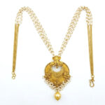 GAJA PEARL HERITAGE GOLD NECKLACE - 22K JEWELLERY