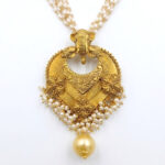 GAJA PEARL HERITAGE GOLD NECKLACE - 22K JEWELLERY