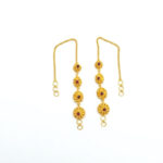 RAJPUTI GOLD EAR CHAIN - 22K JEWELLERY