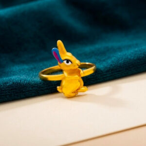 BUNNY BLISS KIDS GOLD RING - 22K JEWELLERY