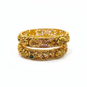 MAHARANI GRACE GOLD BANGLES - 22K JEWELLERY