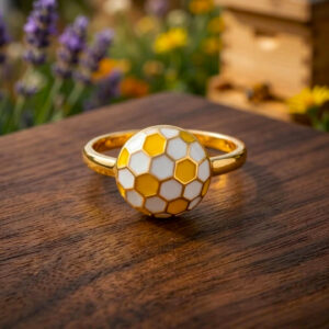 HONEY DOT GOLD RING - 22K JEWELLERY