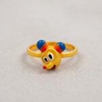 PLAYFUL MOUSE GOLD RING - 22K JEWELLERY