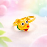HAPPY PUPPY GOLD RING - 22K JEWELLERY